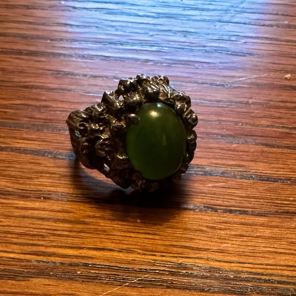 Unique Vintage Brutalist Ring